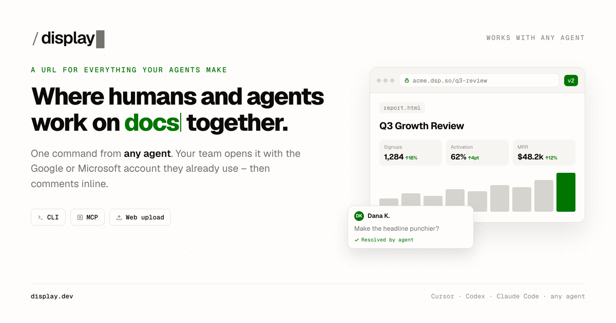 Display product illustration of a published page with an inline comment